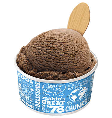 Chocolat Original Ice Cream dan un bar laitier