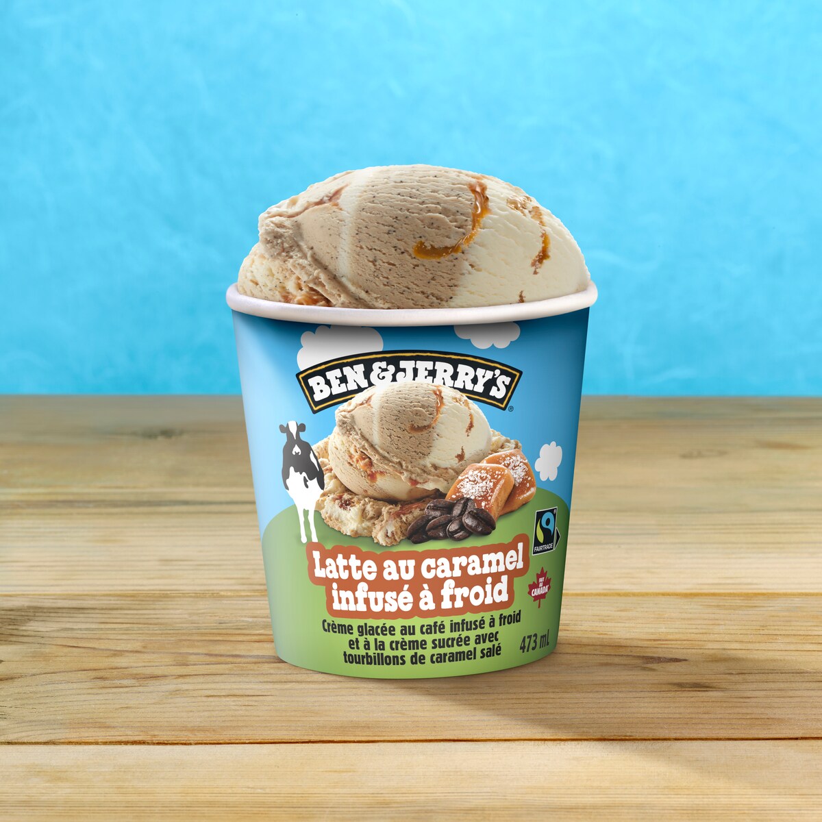 Cold Brew Caramel Latte Ice Cream - Pint 5 / 5