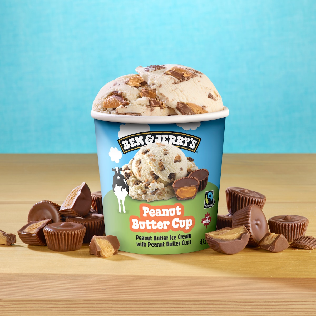 Peanut Butter Cup Ice Cream - Pint 3 / 4